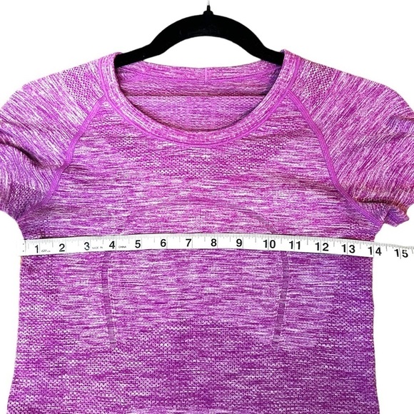 Lululemon Swiftly Tech Short Sleeve Crew-Heathered Ultra Violet - Picture 11 of 12